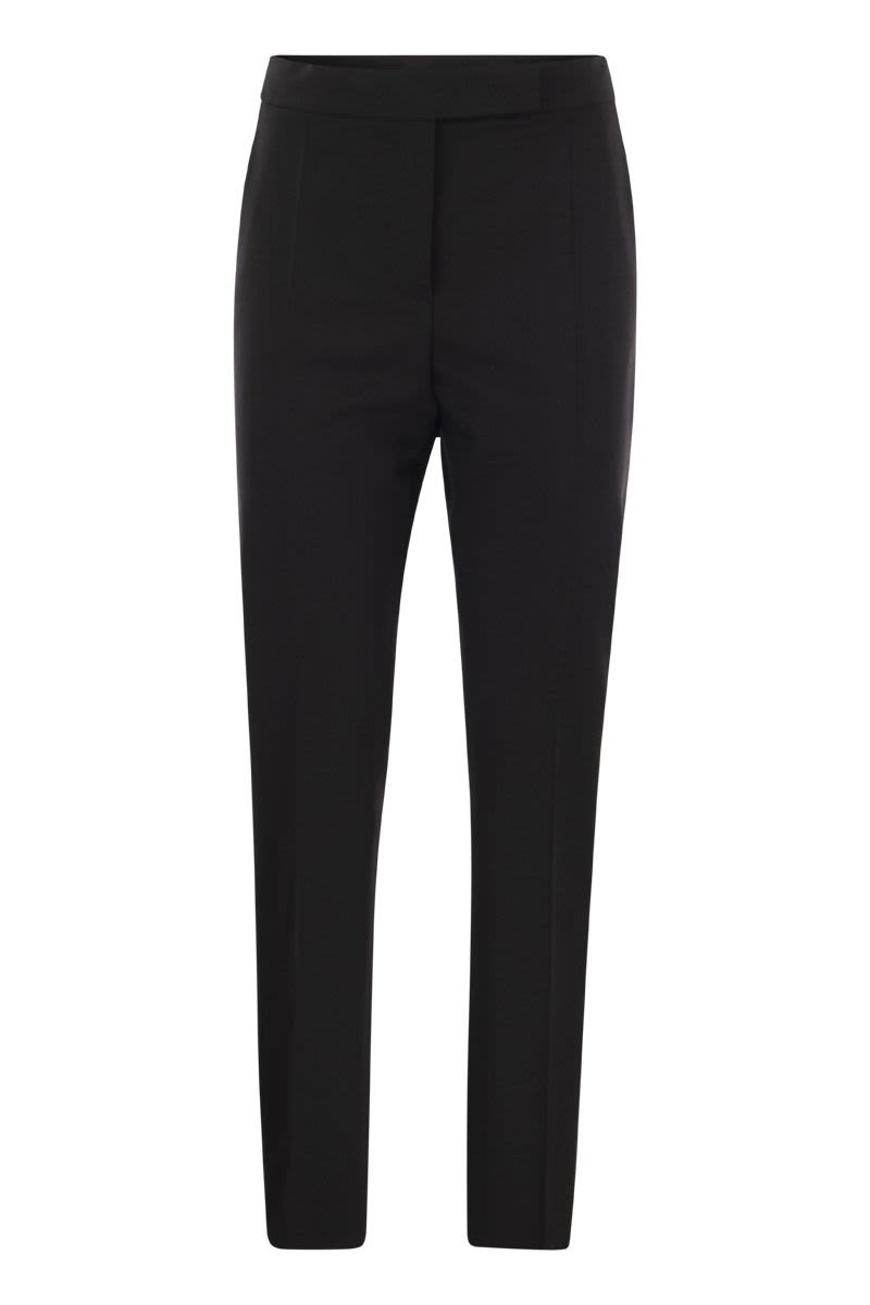 RINO - Wool and mohair trousers - VOGUERINI