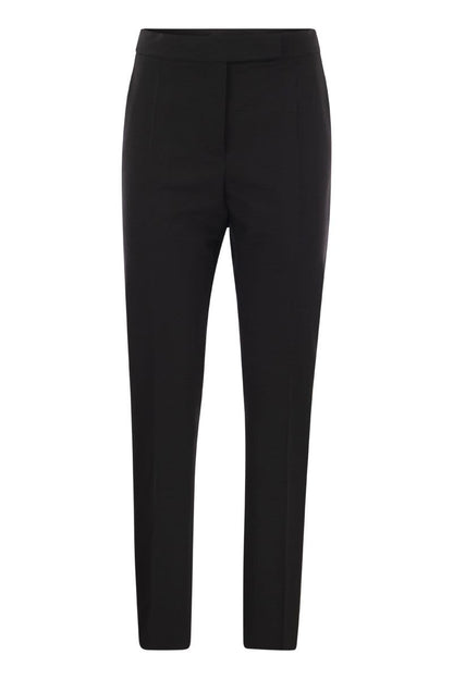 RINO - Wool and mohair trousers - VOGUERINI