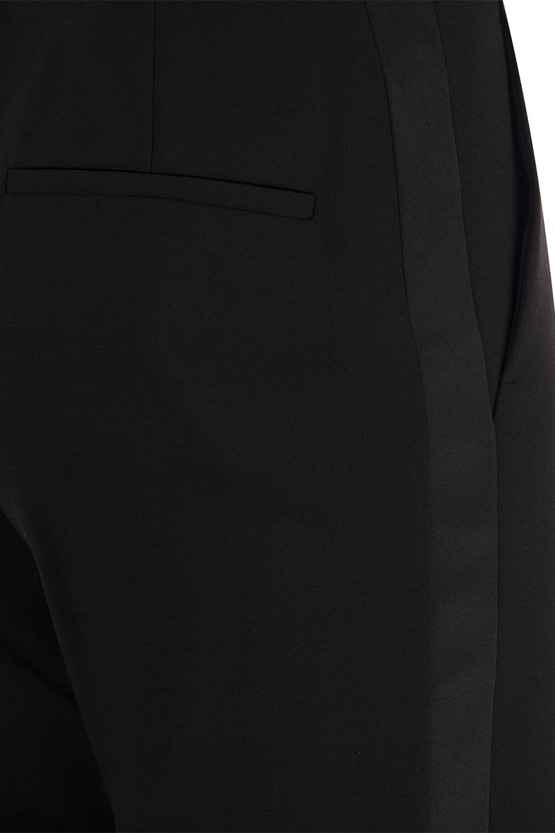 RINO - Wool and mohair trousers - VOGUERINI