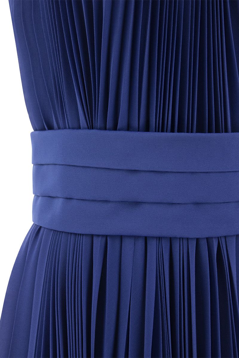 GOLENA - Sleeveless pleated dress - VOGUERINI