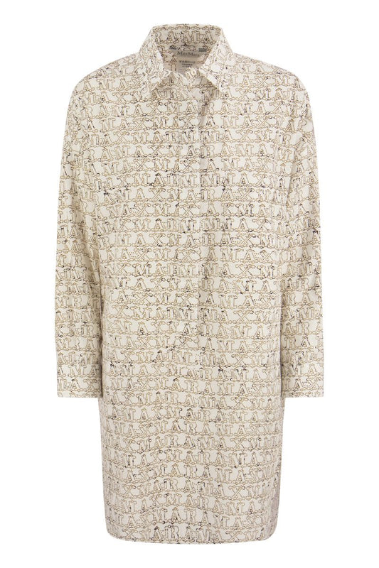 BEVANDA - Long-sleeved cotton dress - VOGUERINI