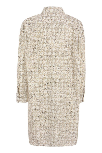 BEVANDA - Long-sleeved cotton dress - VOGUERINI