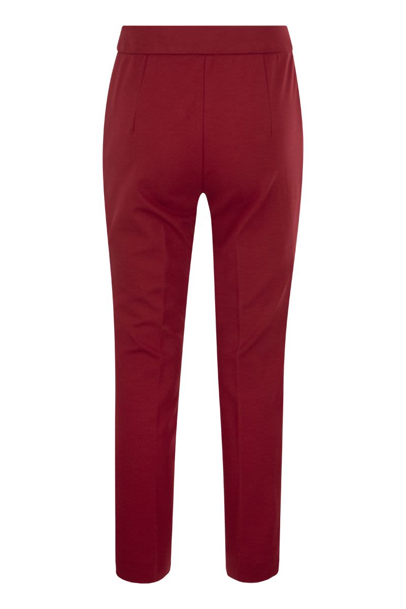 PEGNO - Viscose jersey trousers - VOGUERINI