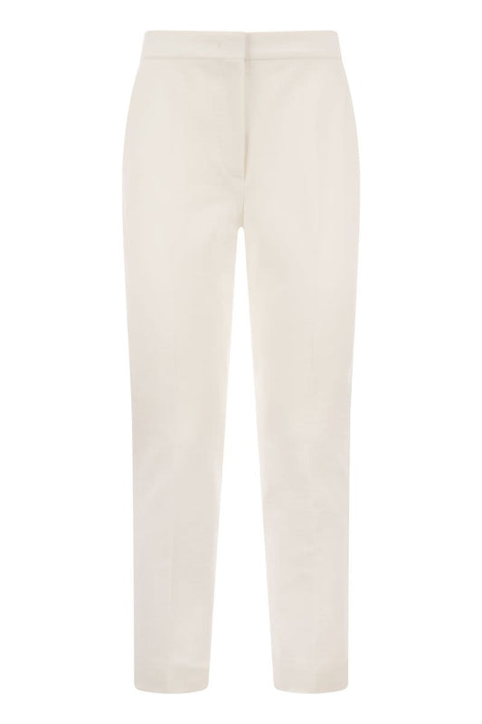 PEGNO - Viscose jersey trousers - VOGUERINI