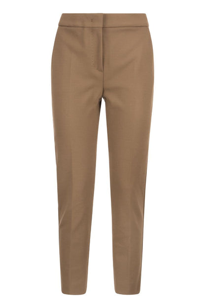 PEGNO - Viscose jersey trousers - VOGUERINI