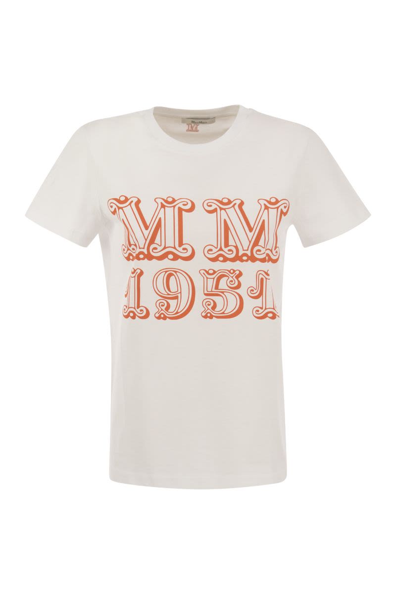 MINCIO - Cotton T-shirt with print - VOGUERINI