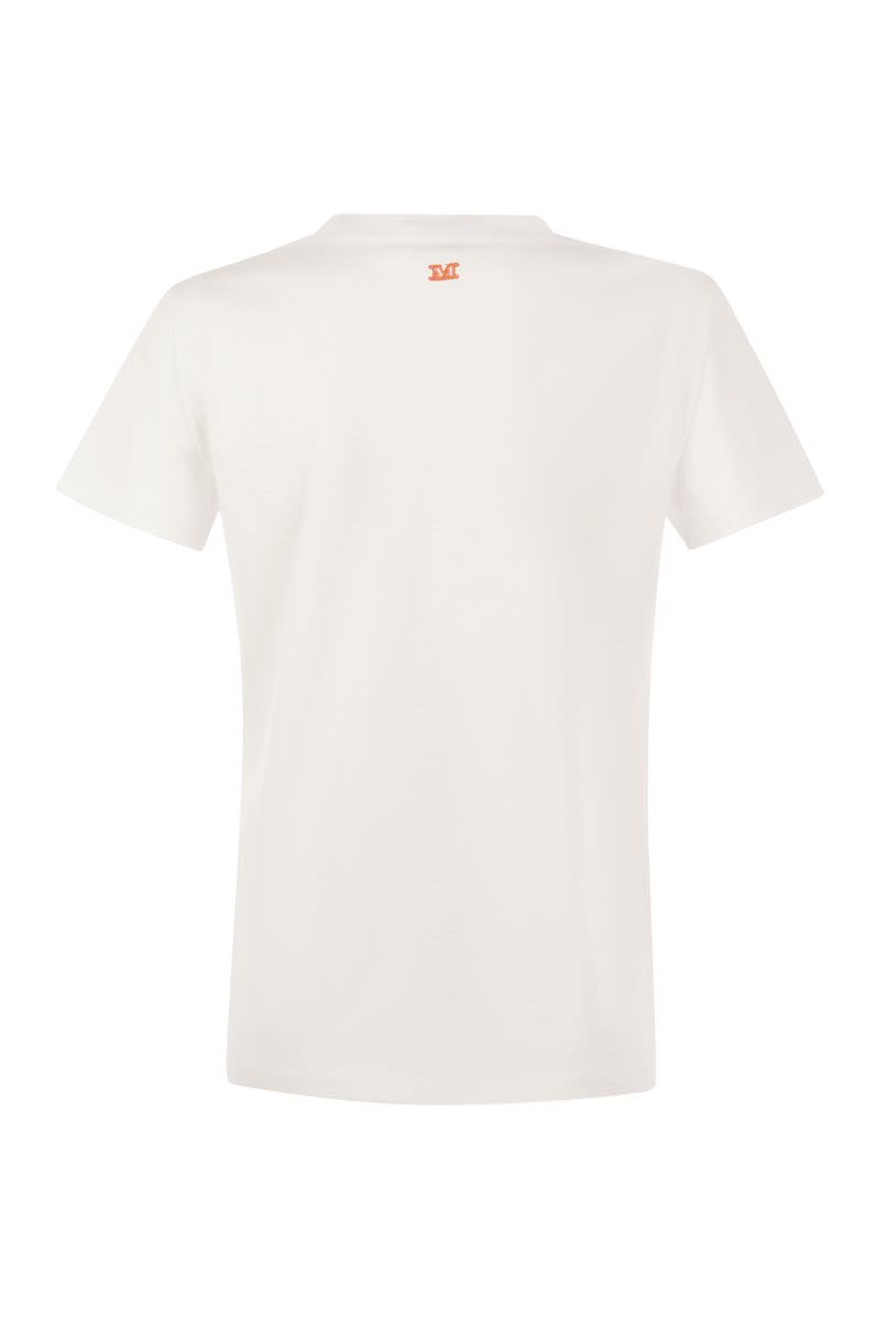 MINCIO - Cotton T-shirt with print - VOGUERINI