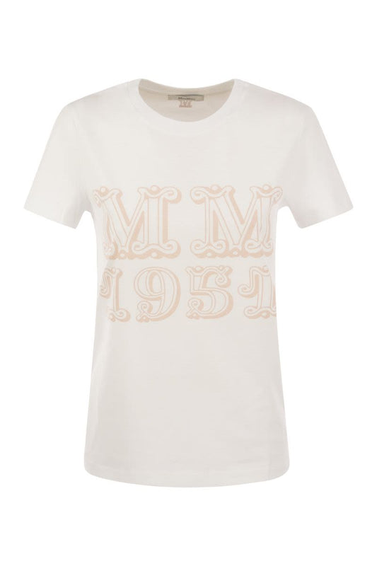 MINCIO - Cotton T-shirt with print - VOGUERINI