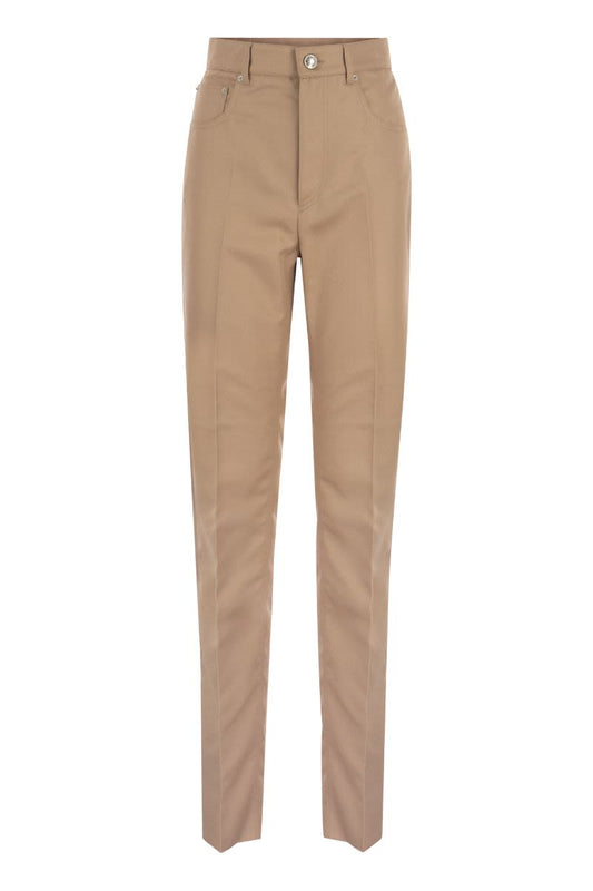 EXPLOIT - 5-pocket slim fit trousers - VOGUERINI