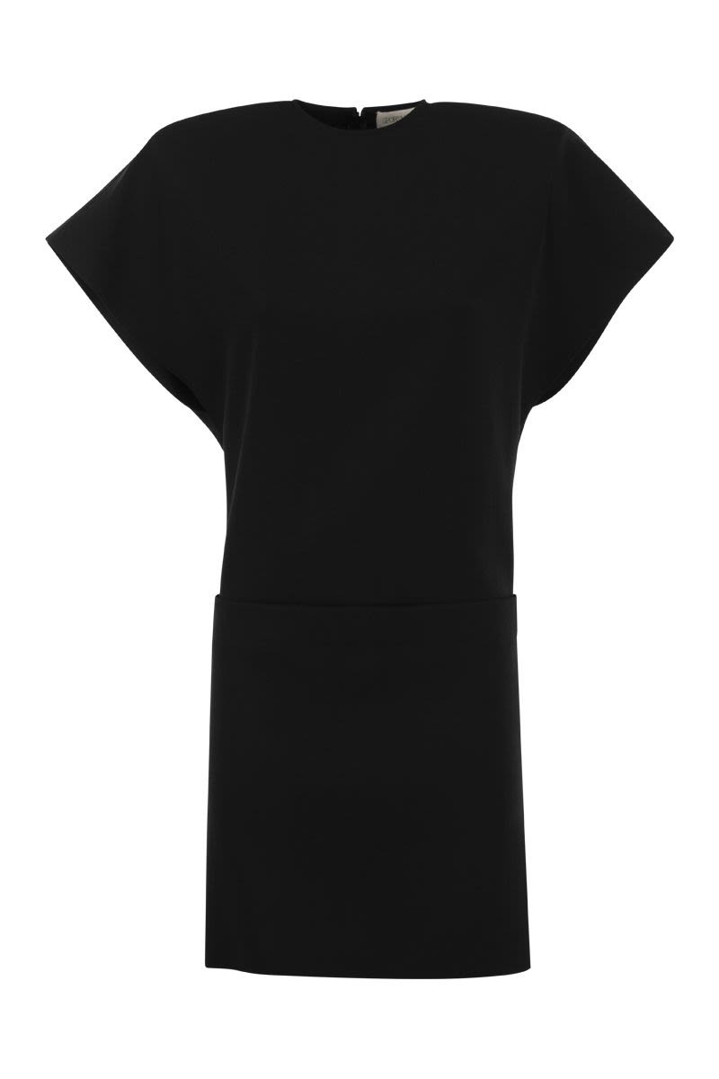 PESI - Stretch viscose mini dress - VOGUERINI