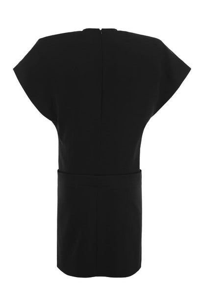 PESI - Stretch viscose mini dress - VOGUERINI