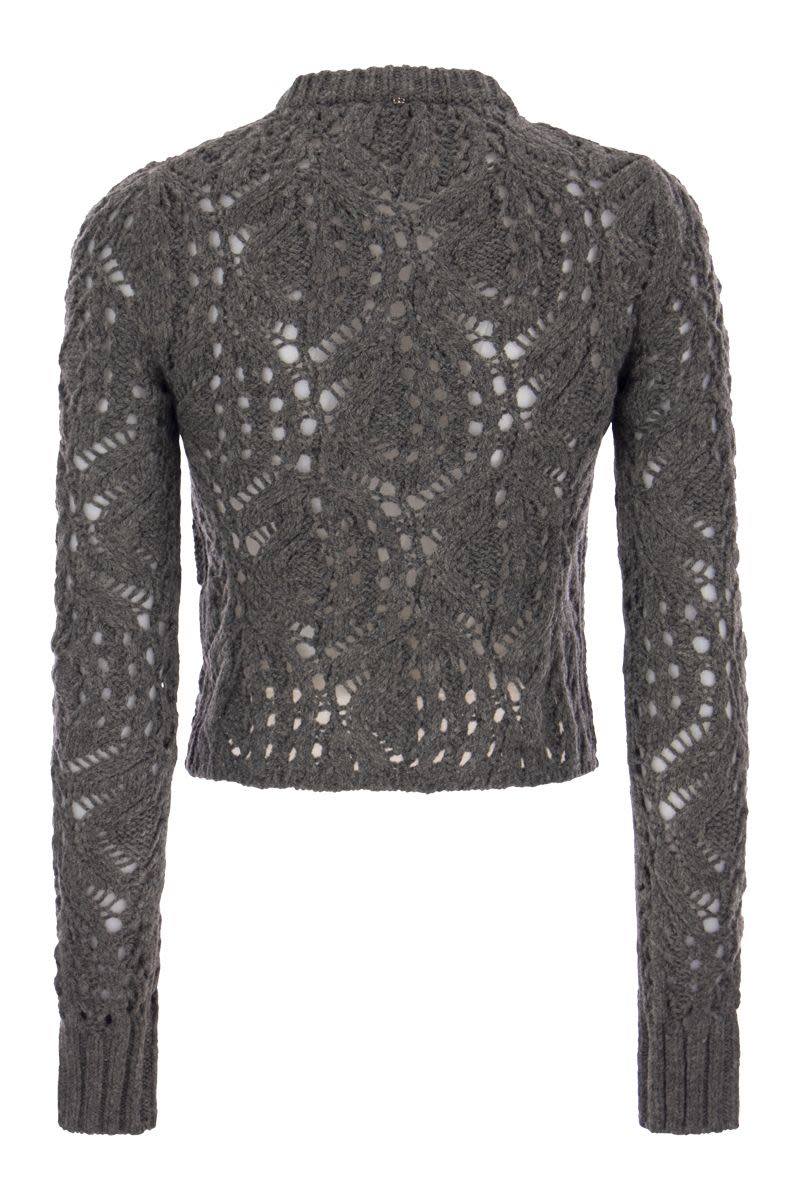 MITO - Knitted sweater in wool blend - VOGUERINI