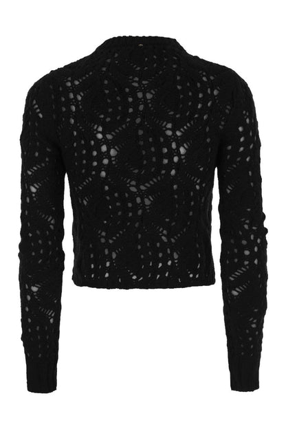 MITO - Knitted sweater in wool blend - VOGUERINI