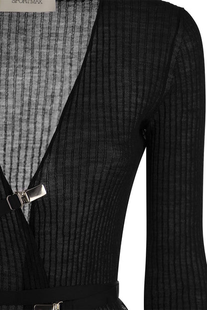 CANOA - Cardigan with elasticated belt - VOGUERINI