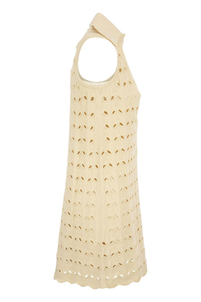 RIVOLO - Sleeveless knit dress - VOGUERINI