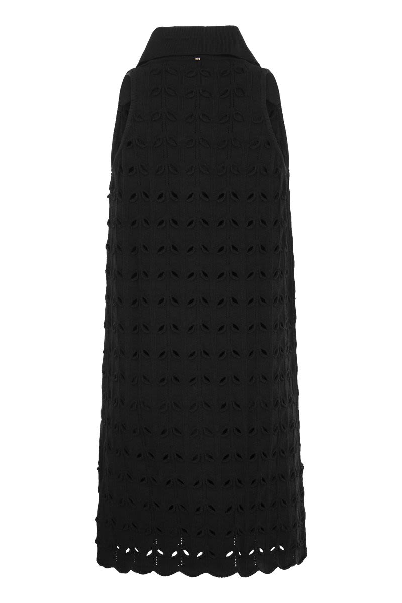 RIVOLO - Sleeveless knit dress - VOGUERINI