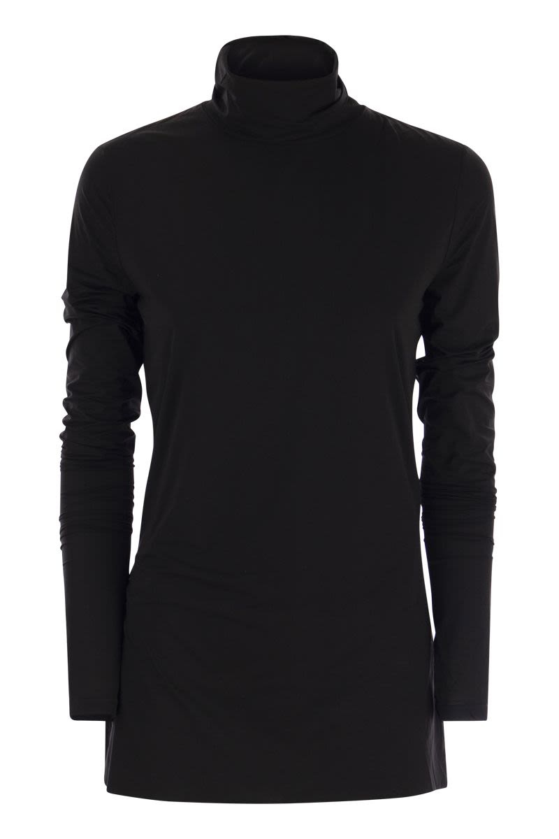 DANZICA - Turtleneck T-shirt with long sleeves - VOGUERINI