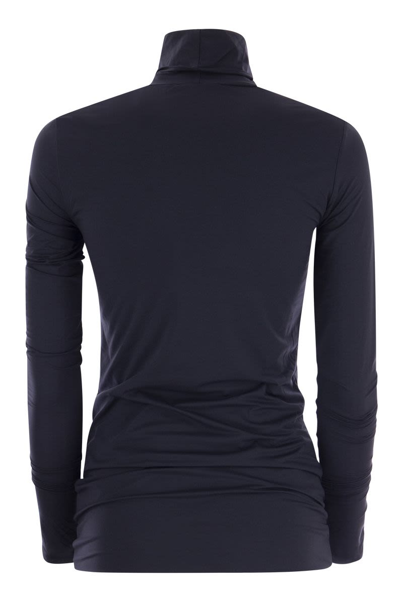 DANZICA - Turtleneck T-shirt with long sleeves - VOGUERINI