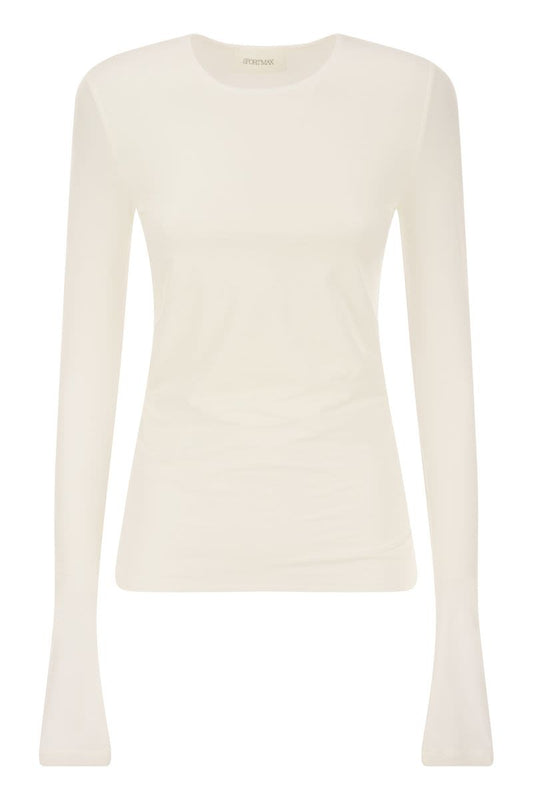 FOLK - Tight-fitting jersey top - VOGUERINI