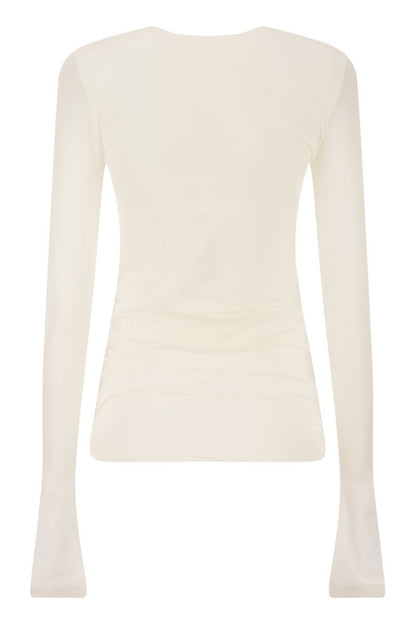 FOLK - Tight-fitting jersey top - VOGUERINI