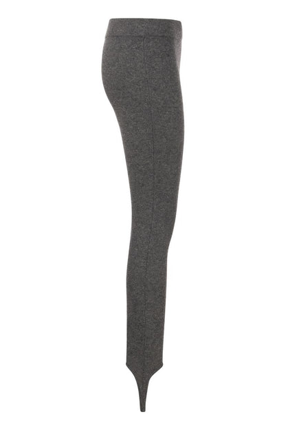 SANTOS - Wool leggings - VOGUERINI