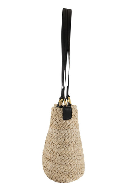 PANIERM - Straw bucket - VOGUERINI