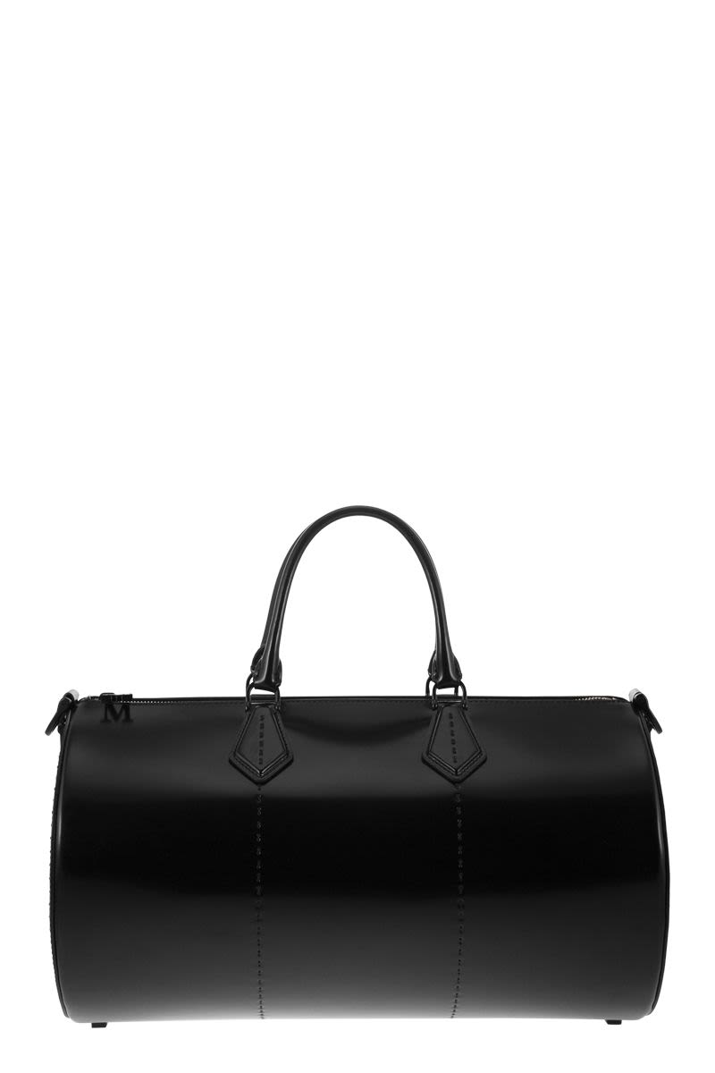 BRUSHEDROLL L - Leather handbag - VOGUERINI