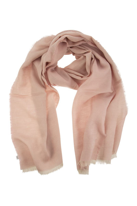 UDENTE - Cotton, modal and cashmere scarf - VOGUERINI
