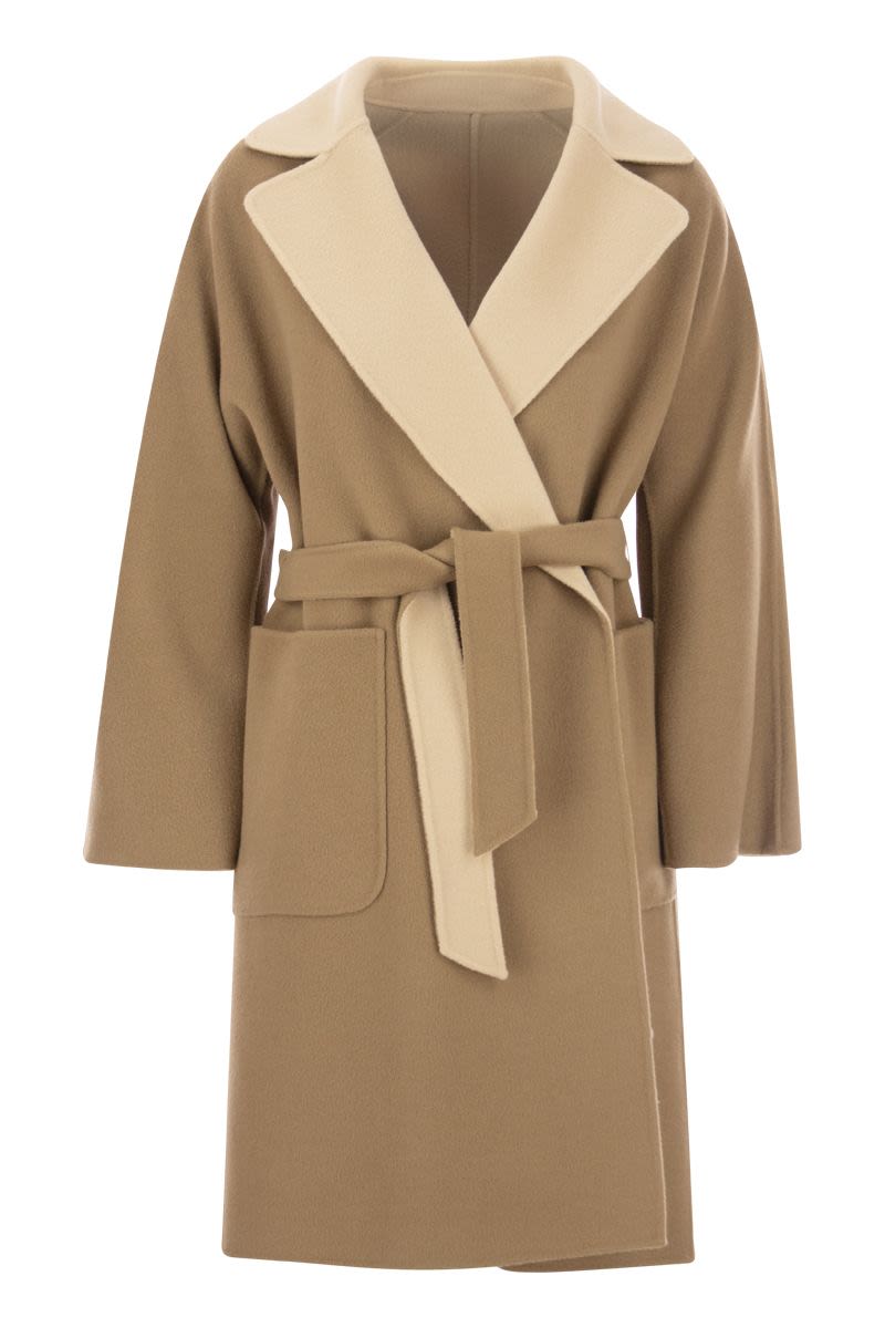 RAIL - Reversible wool Coat - VOGUERINI