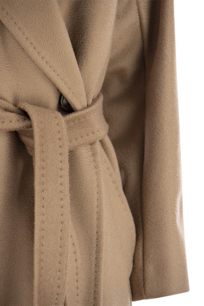 RESINA - Wool drap coat - VOGUERINI