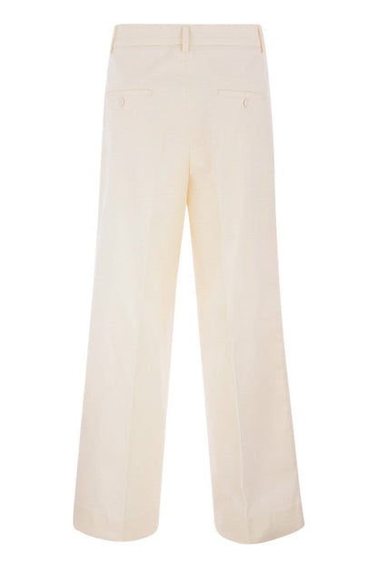 VASTO - Cotton trousers - VOGUERINI