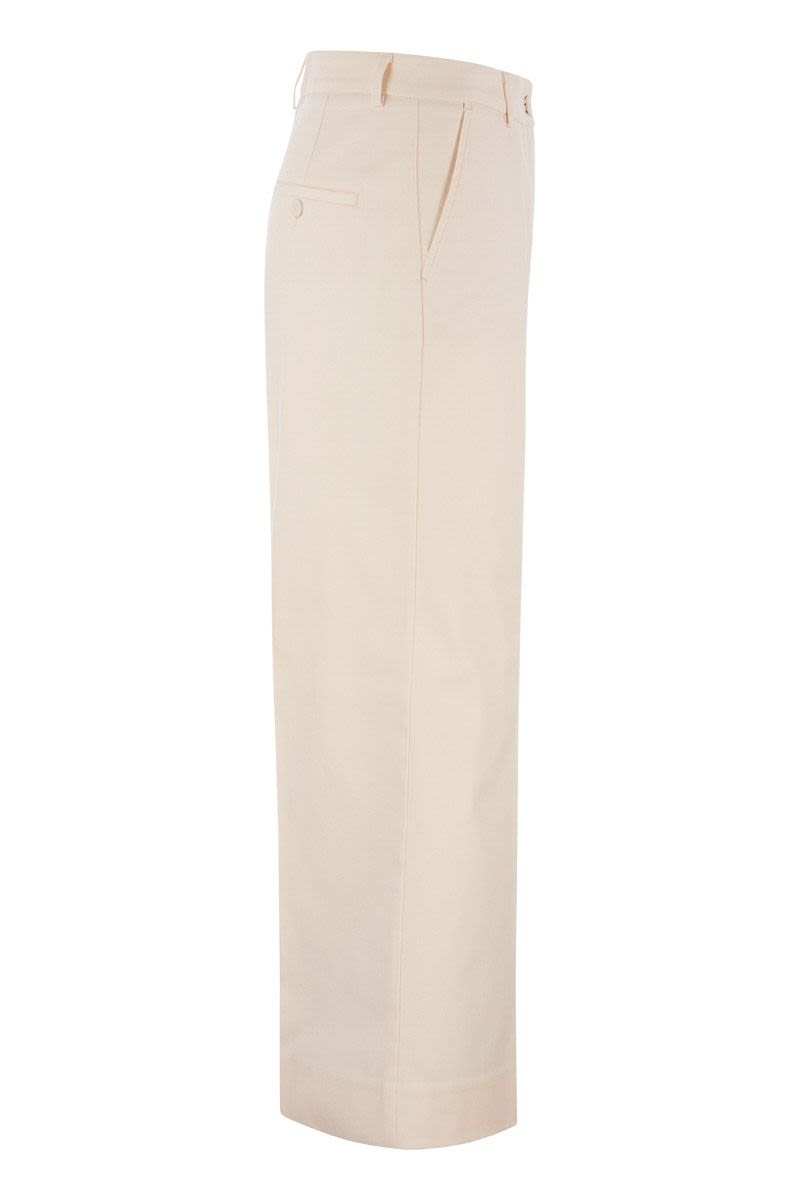 VASTO - Cotton trousers - VOGUERINI