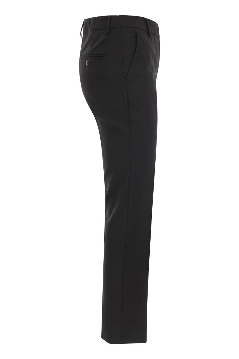 CANON - Wool cigarette trousers - VOGUERINI