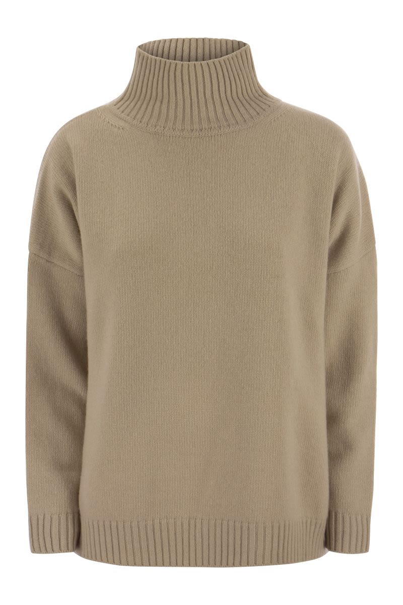 BENITO - Wool turtleneck knitwear - VOGUERINI