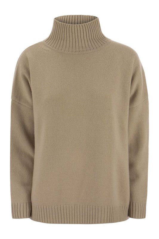 BENITO - Wool turtleneck knitwear - VOGUERINI