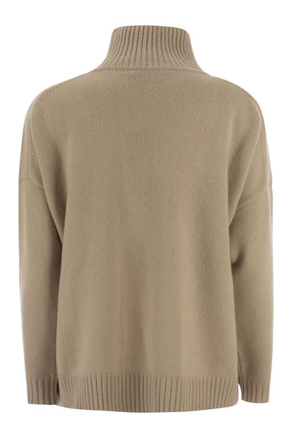 BENITO - Wool turtleneck knitwear - VOGUERINI