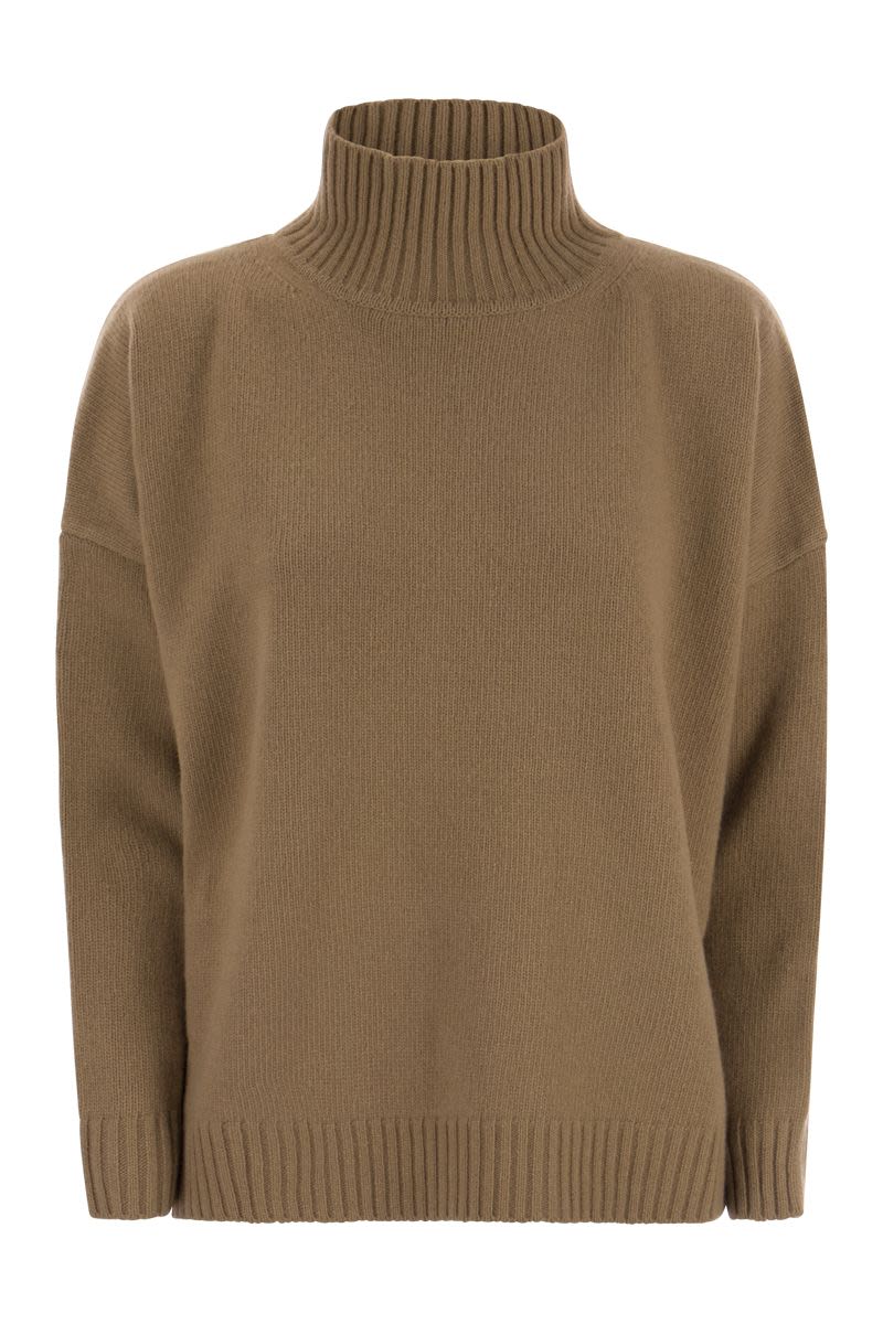 BENITO - Wool turtleneck knitwear - VOGUERINI