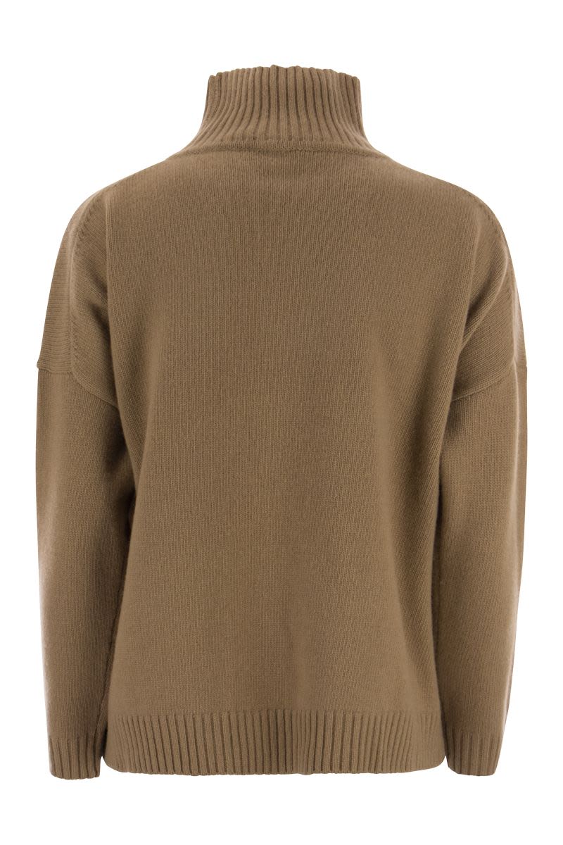 BENITO - Wool turtleneck knitwear - VOGUERINI