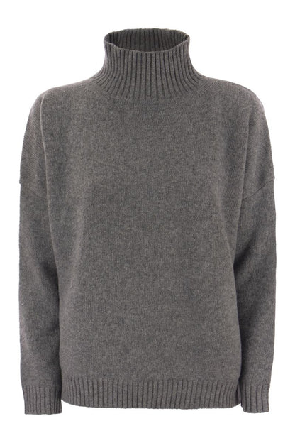 BENITO - Wool turtleneck knitwear - VOGUERINI