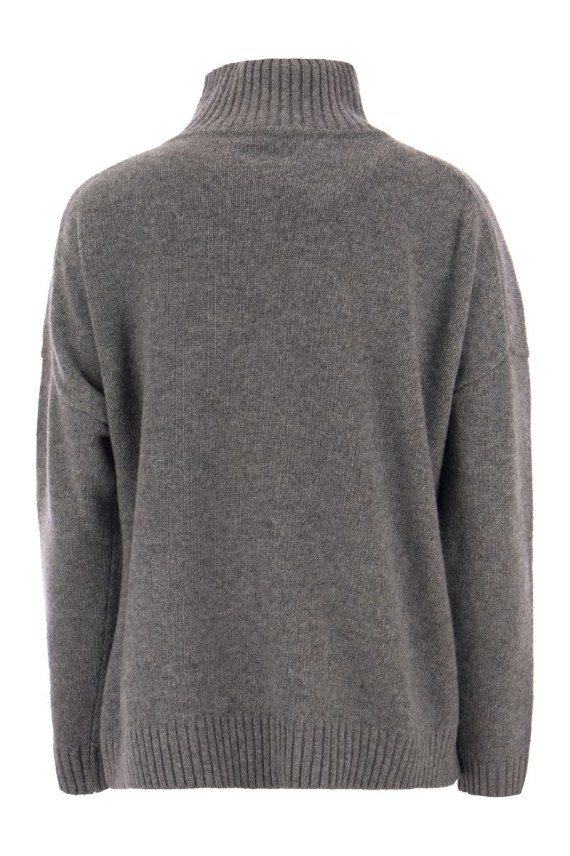 BENITO - Wool turtleneck knitwear - VOGUERINI