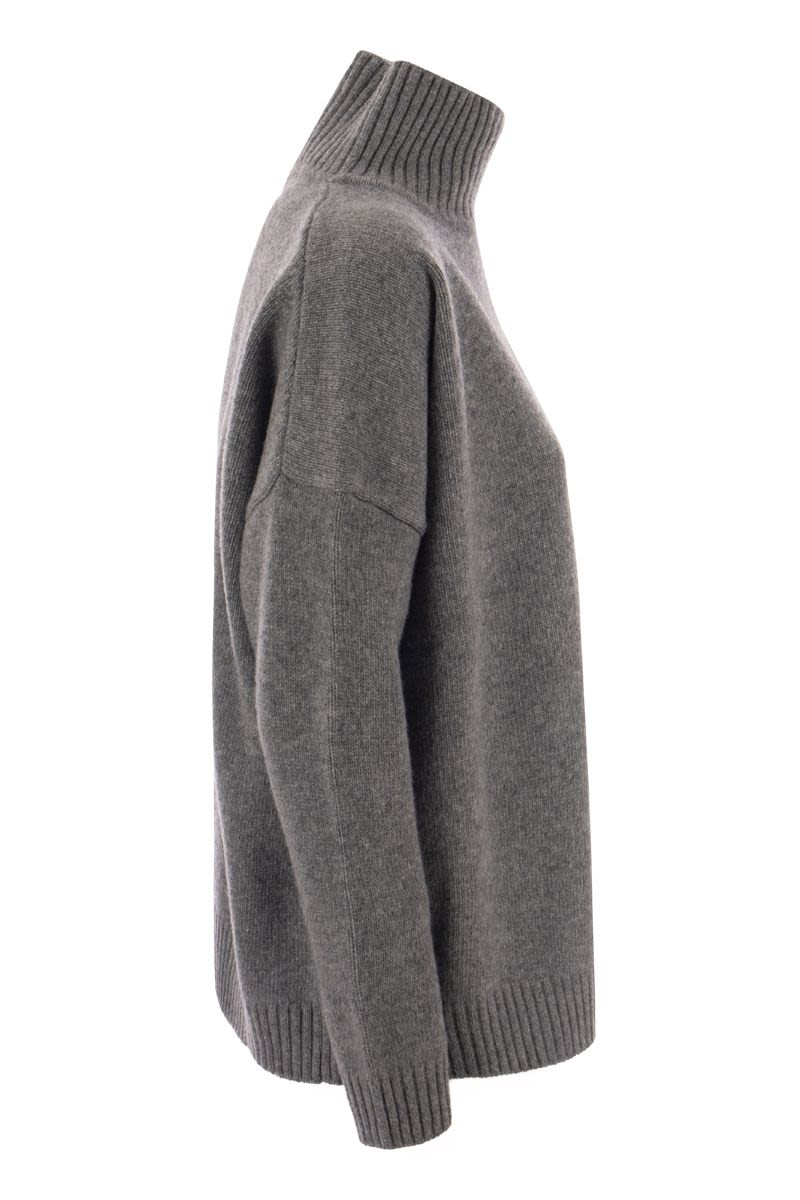 BENITO - Wool turtleneck knitwear - VOGUERINI