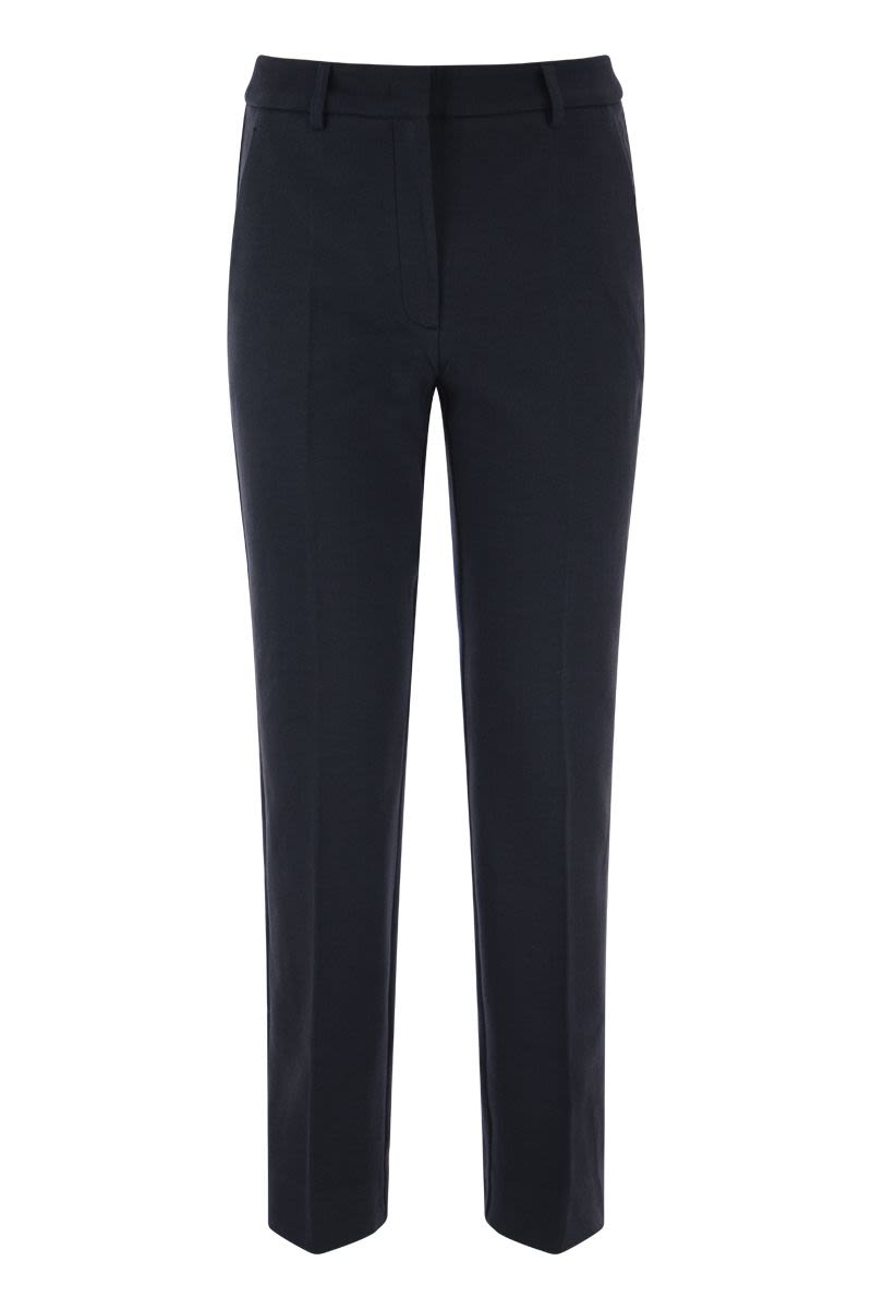 BASCO - Jersey Trousers - VOGUERINI