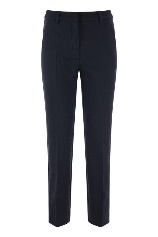 BASCO - Jersey Trousers - VOGUERINI