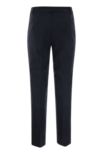 BASCO - Jersey Trousers - VOGUERINI