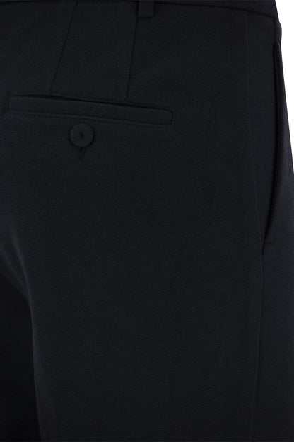 BASCO - Jersey Trousers - VOGUERINI