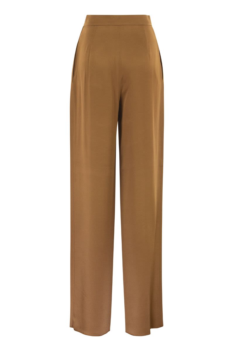 PALLIDA - Wide trousers with pence - VOGUERINI