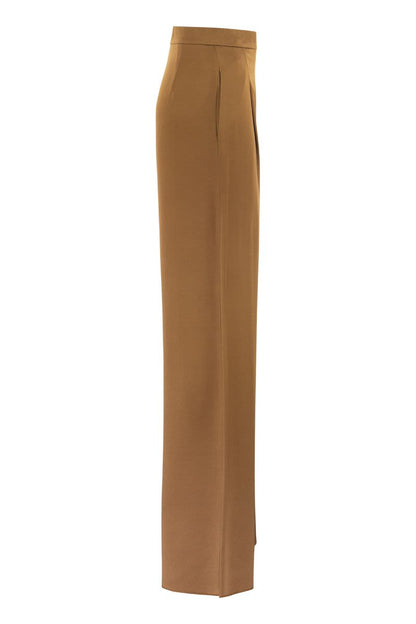 PALLIDA - Wide trousers with pence - VOGUERINI