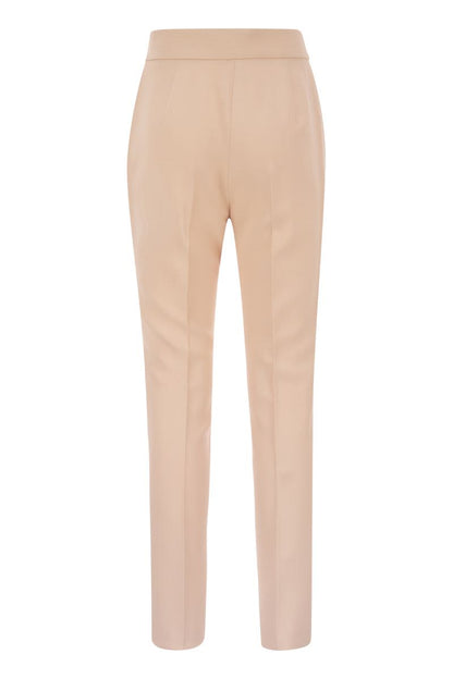 HODEIDA - Viscose jersey trousers - VOGUERINI