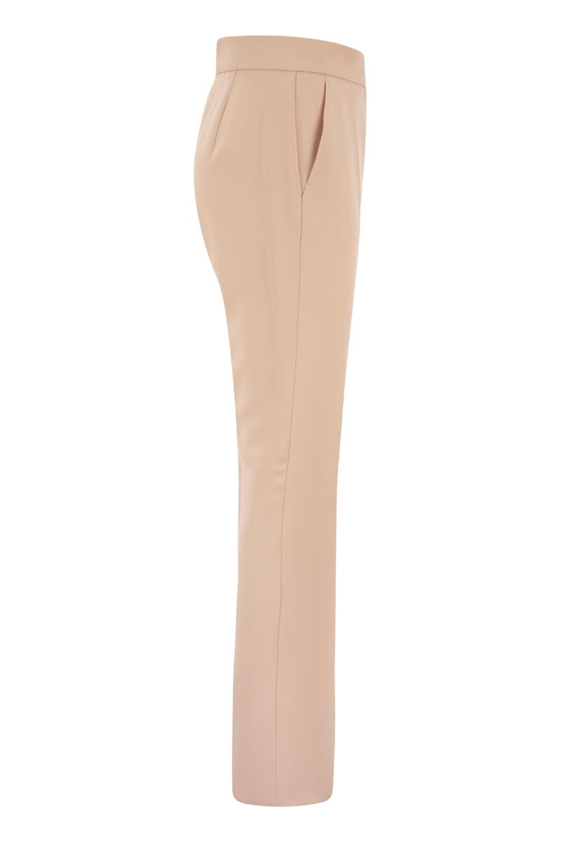 HODEIDA - Viscose jersey trousers - VOGUERINI