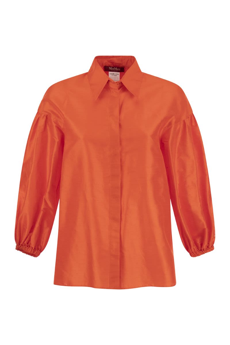 GHIANDA - Silk taffeta shirt - VOGUERINI